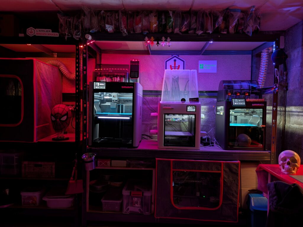 Les imprimantes à l’atelier